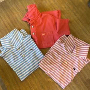 Vineyard Vines shortsleeve polo shirts size 6